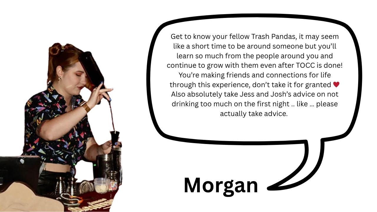 Trash Panda Advice | Toronto Cocktail Conference